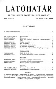 1953.1.szám cimoldal